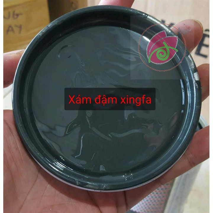 Sơn sắt màu xám xingfa, xám đậm xingfa 1K Dolphin 2700g