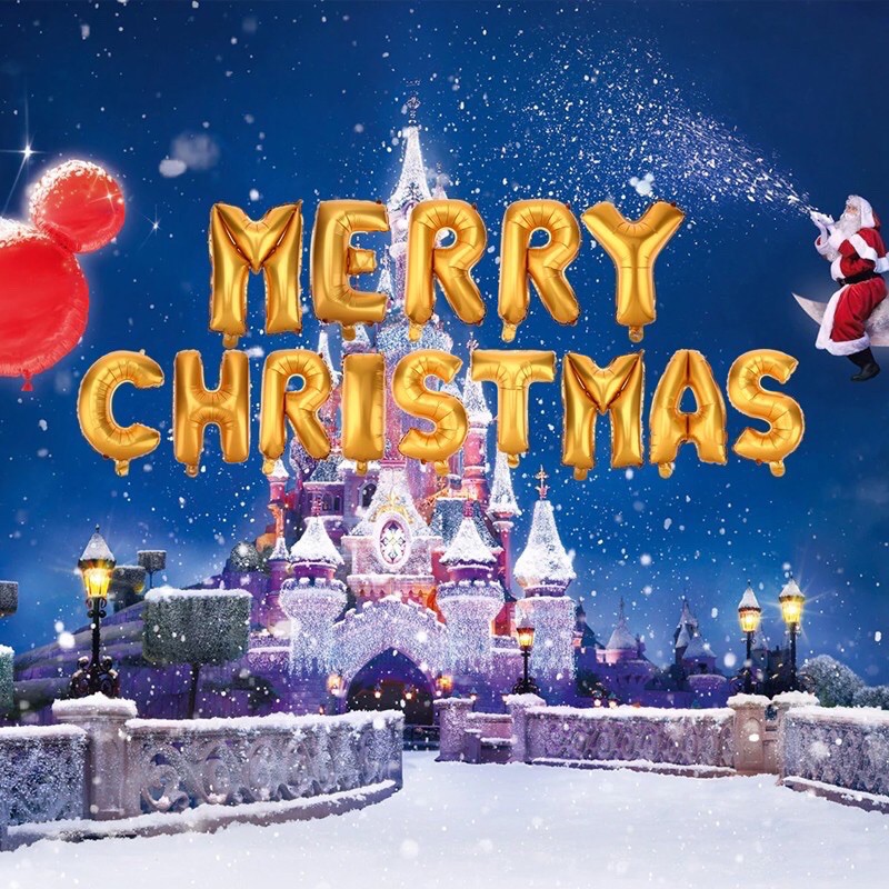 Bộ chữ MERRY CHRISTMAS trang trí giáng sinh