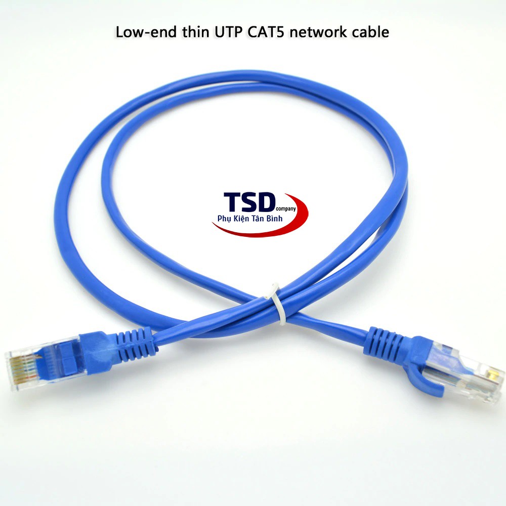 Cáp Mạng 2 Đầu Bấm Sẵn Tốc Độ CAT 5E LXF Dài 1M5