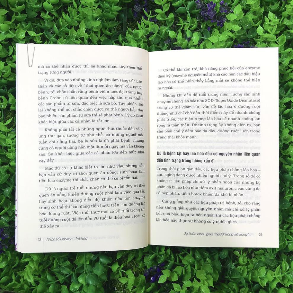 Sách - Nhân tố Enzyme - 3. Trẻ Hóa [Thái Hà Books]