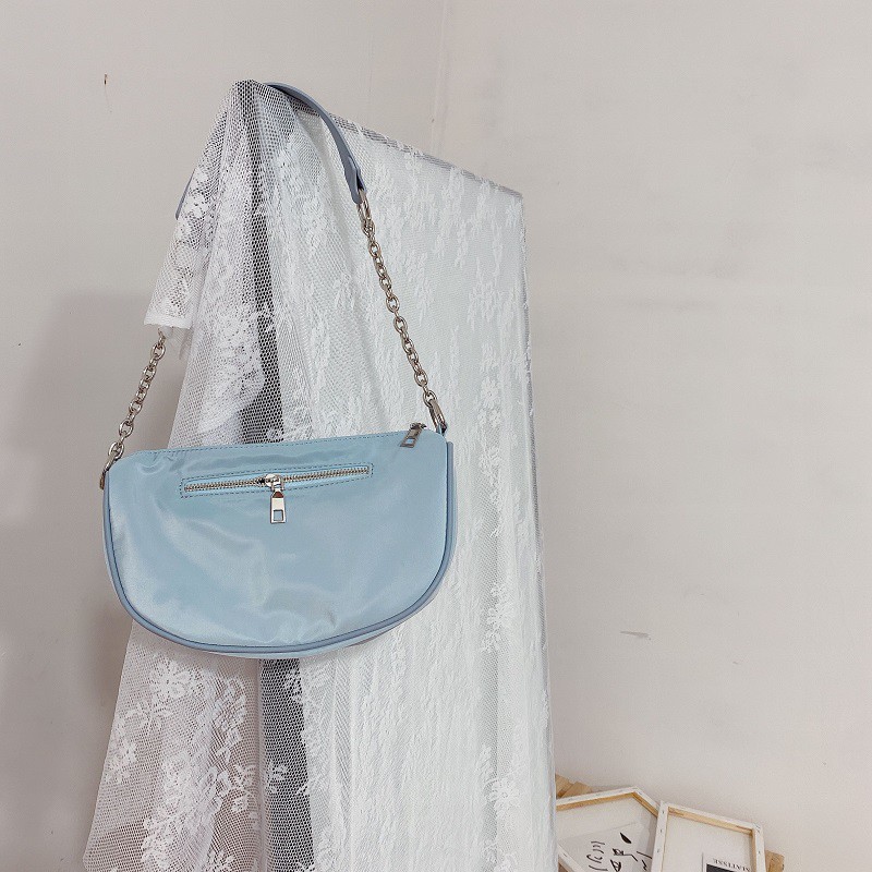 Túi IELGY đeo một tay thời trang kiểu lưỡi liềm dành cho bạn nữ