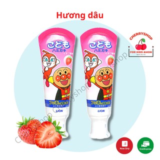 Kem đánh răng trẻ em Lion Nội địa Nhật