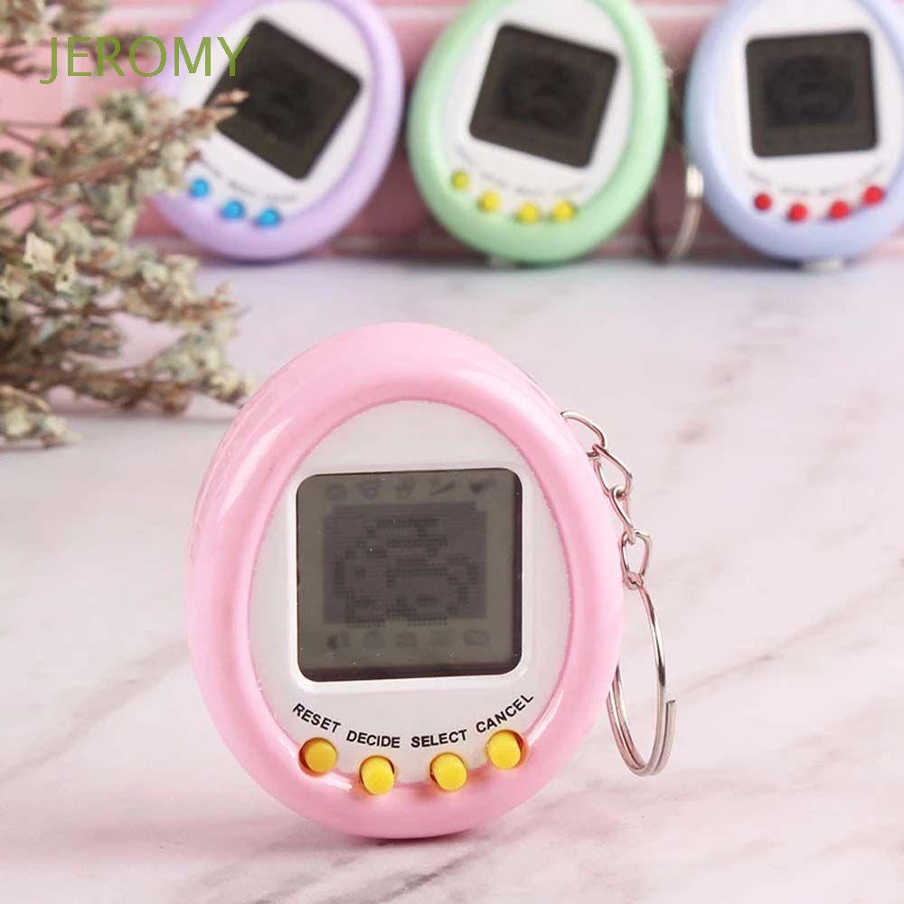 Máy nuôi thú ảo JEROMY 90S kèm móc khóa thú cưng