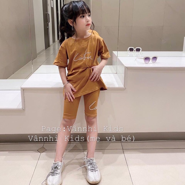 Bộ cottong thêu chữ kí cho bé từ 1 đến 10 tuổi❤️ CHẤT ĐẸP❤️