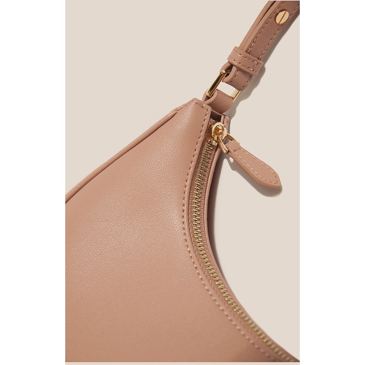 Túi Xách Da Pu Mềm Màu Trơn Phong Cách Boho Cho Nữ