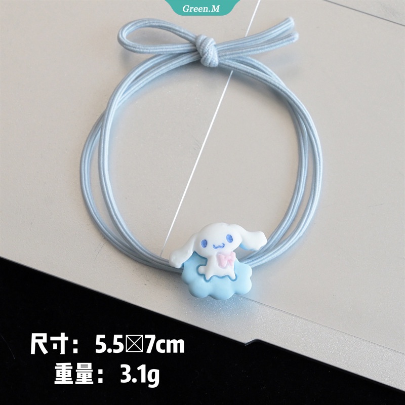 SANRIO Dây Buộc Tóc/ Vòng Tay Hình Búp Bê Cinnamoroll Hoạt Hình Dễ Thương Cho Nữ