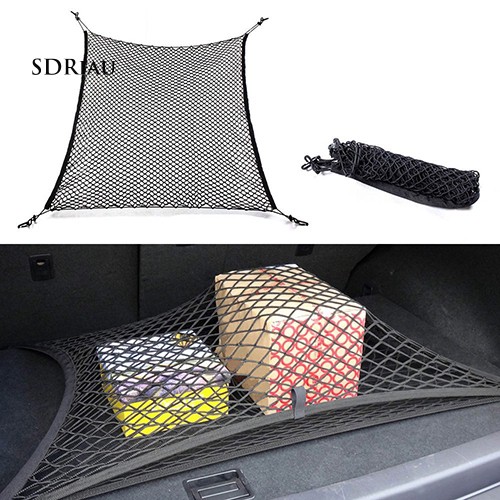 Lưới Giữ Đồ Co Giãn 4 Móc Gắn Phía Sau Xe Hơi