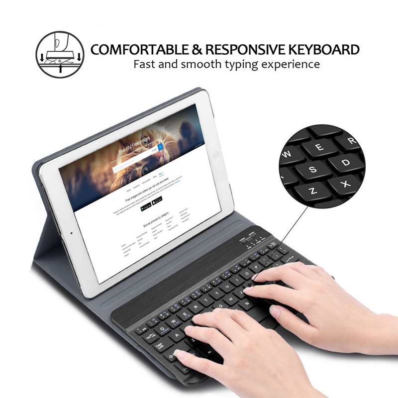 Bao Da Kèm Bàn Phím Bluetooth Cho Huawei Mediapad T10S T5 M5 M6 Matepad 10.4 Matepad Pro 10.8