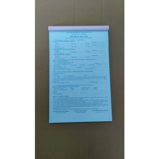 Hợp đồng đặt cọc nhà đất 2 liên /3 liên