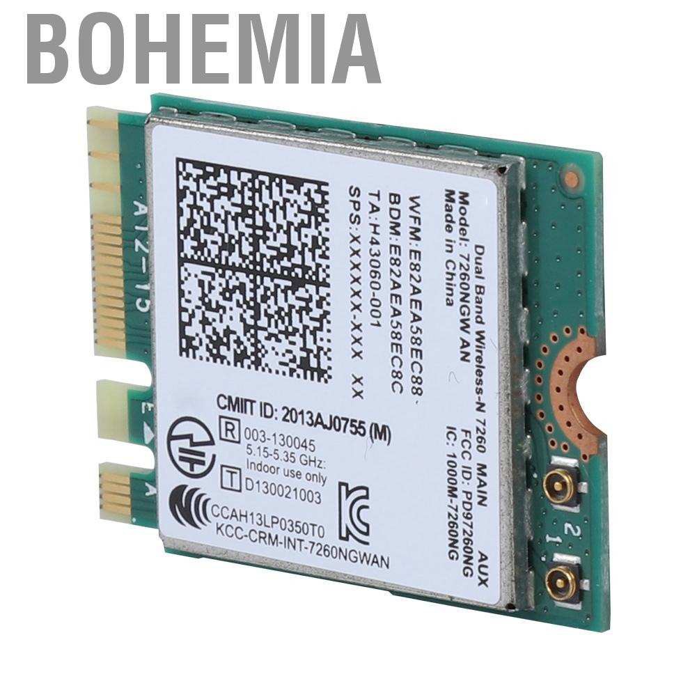 Card Wifi Không Dây 7260an 2.4g / 5g 4.0 Có Giao Diện Ngff M2 | BigBuy360 - bigbuy360.vn