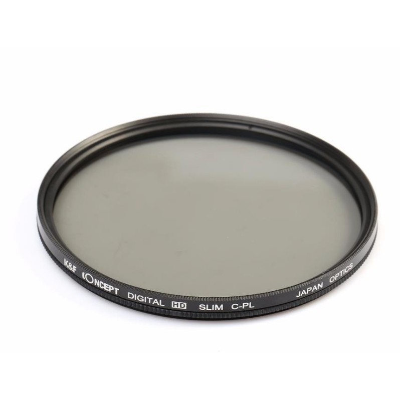 K&amp;F CONCEPT 46 49 52 55 58 62 67 72 77 82mm HD Slim CPL Máy ảnh ống kính DSLR Lọc kính quang học Nhật Bản