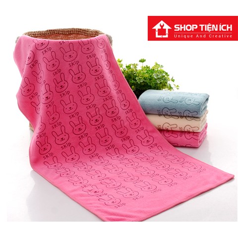 sét 3 khăn tắm siêu mềm mịn (kích thước 1m)