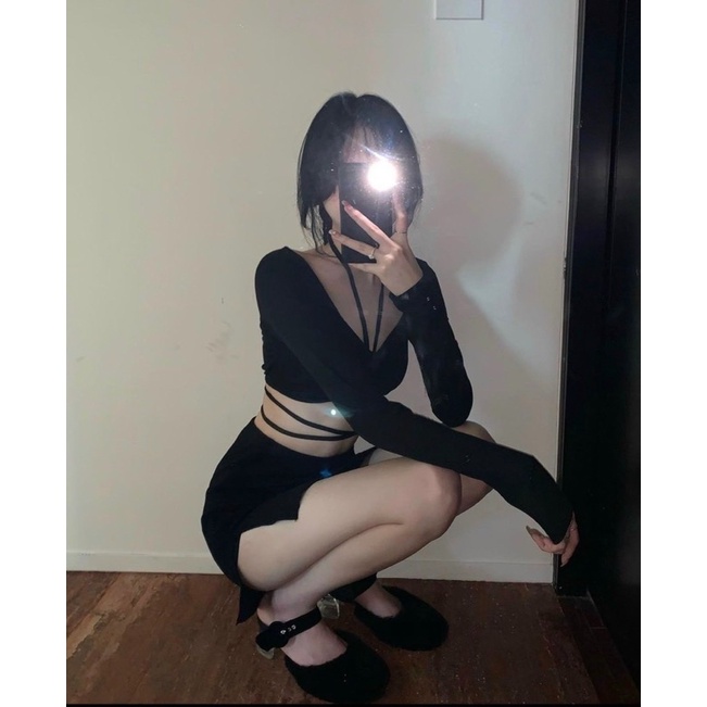 SET ÁO TAY DÀI CHÂN VÁY