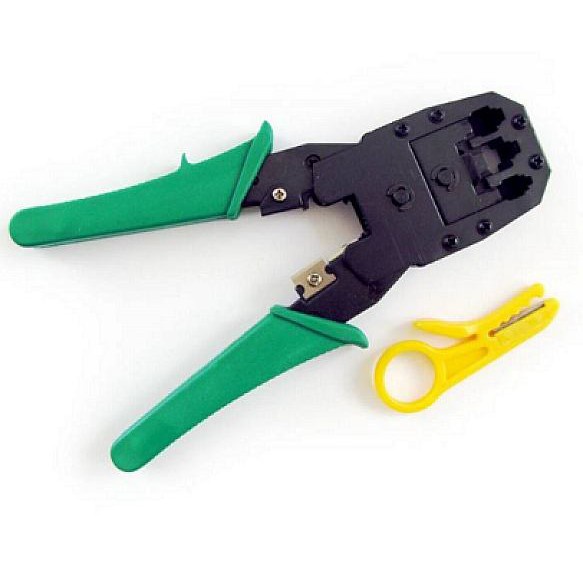 Kìm bấm mạng đa năng BS vàng đen kìm xuyên thấu kìm mạng xanh [chohanoi102 Shop] APELE