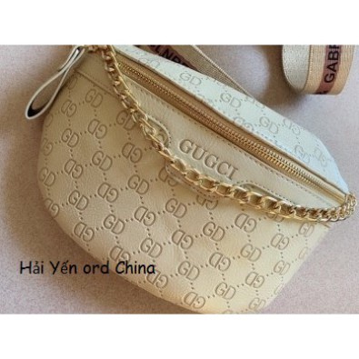 [Có Sẵn] Túi Bao Tử Nữ GC Phiên Bản Mới Nhất, Túi Đeo Ngực Nữ GC Phối Dây Xích | BigBuy360 - bigbuy360.vn