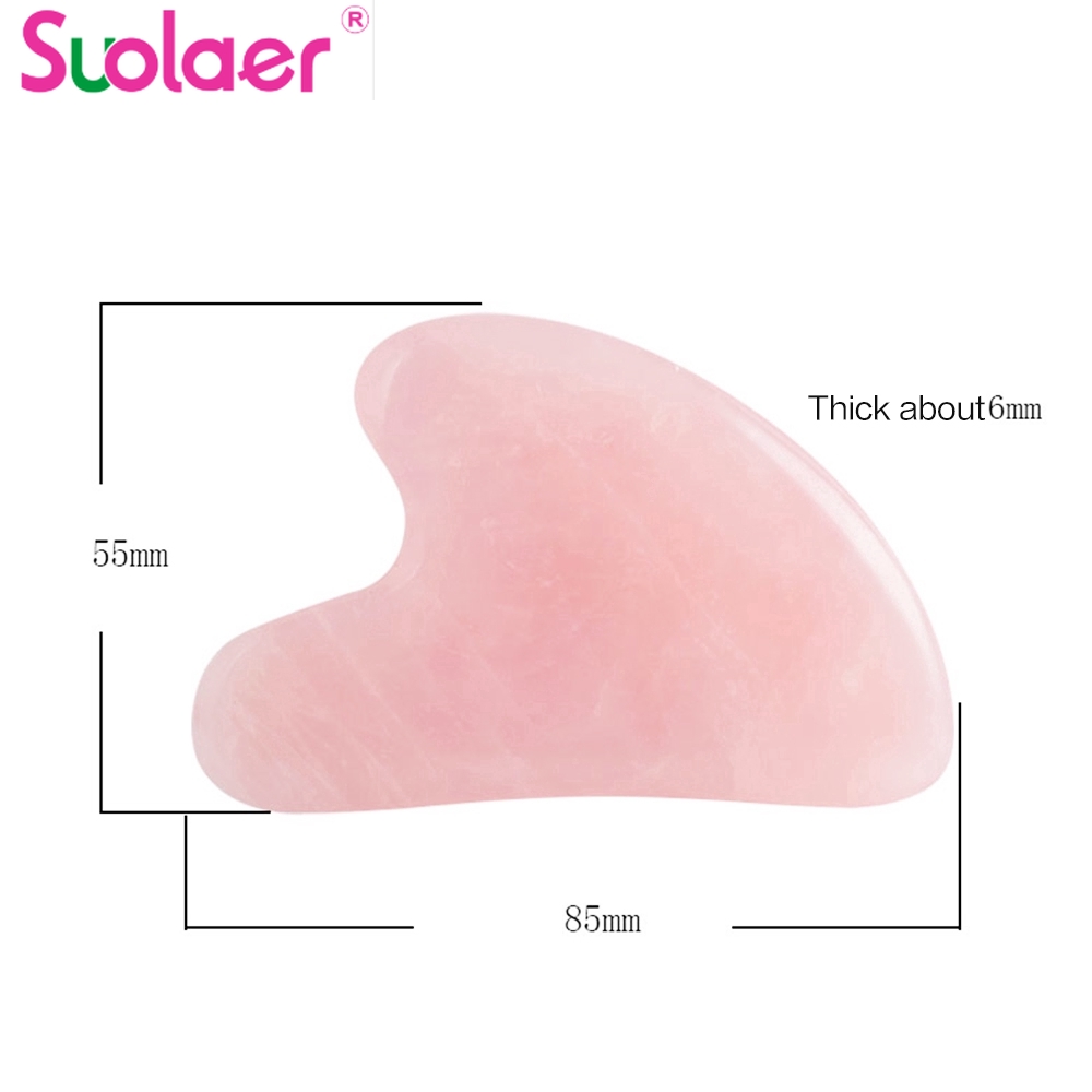 Đá Cạo Massage Suolaer Bằng Thạch Anh Màu Hồng 70g | BigBuy360 - bigbuy360.vn