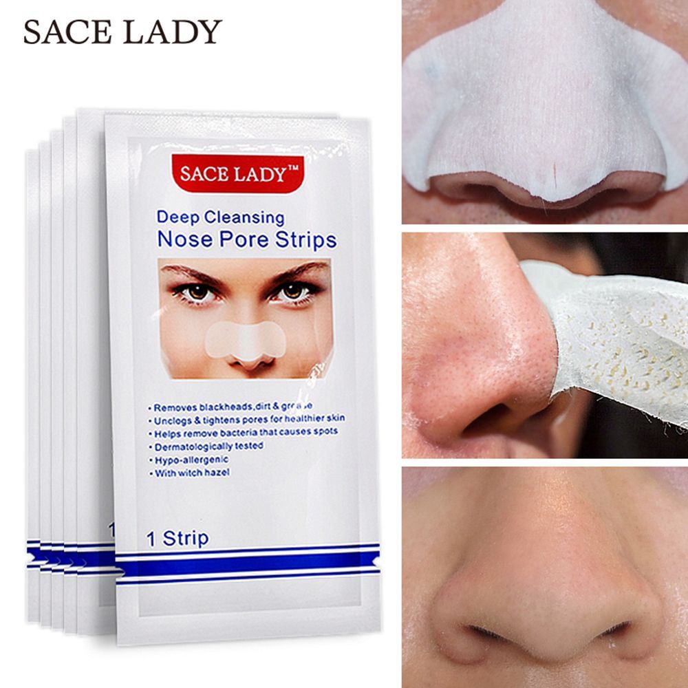 [Hàng mới về] Miếng dán mũi lột mụn đầu đen Sace Lady