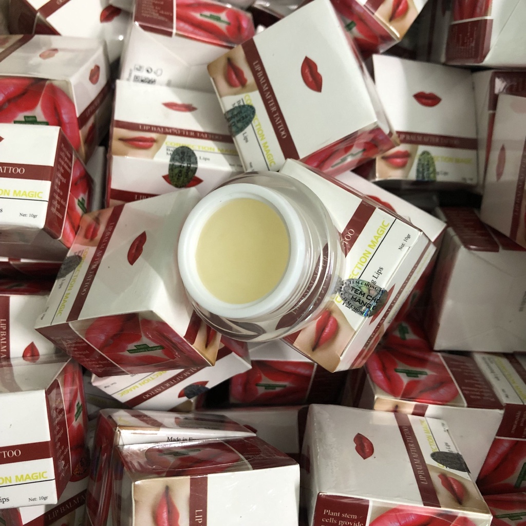 Dưỡng môi chống thâm loang Pháp, dưỡng kích màu môi sau xăm lọ 10g