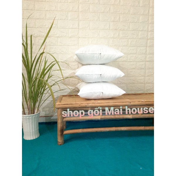 Ruột gối vuông tựa lưng 45x45cm gòn se bi cao cấp