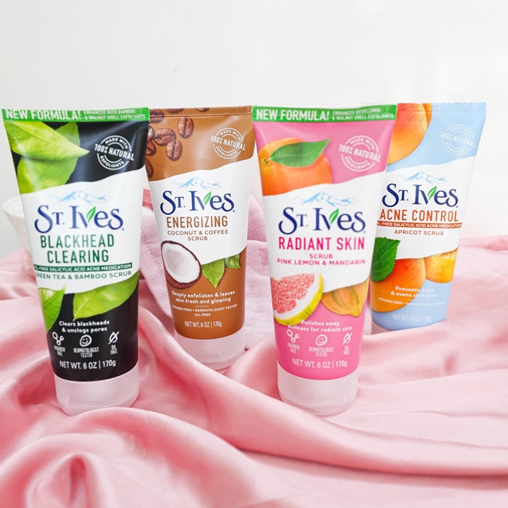 [Sỉ-Rẻ] Sữa rửa mặt tẩy tế bào chết St.Ives 170g của Mỹ - XQ539 [Lẻ-Sỉ]