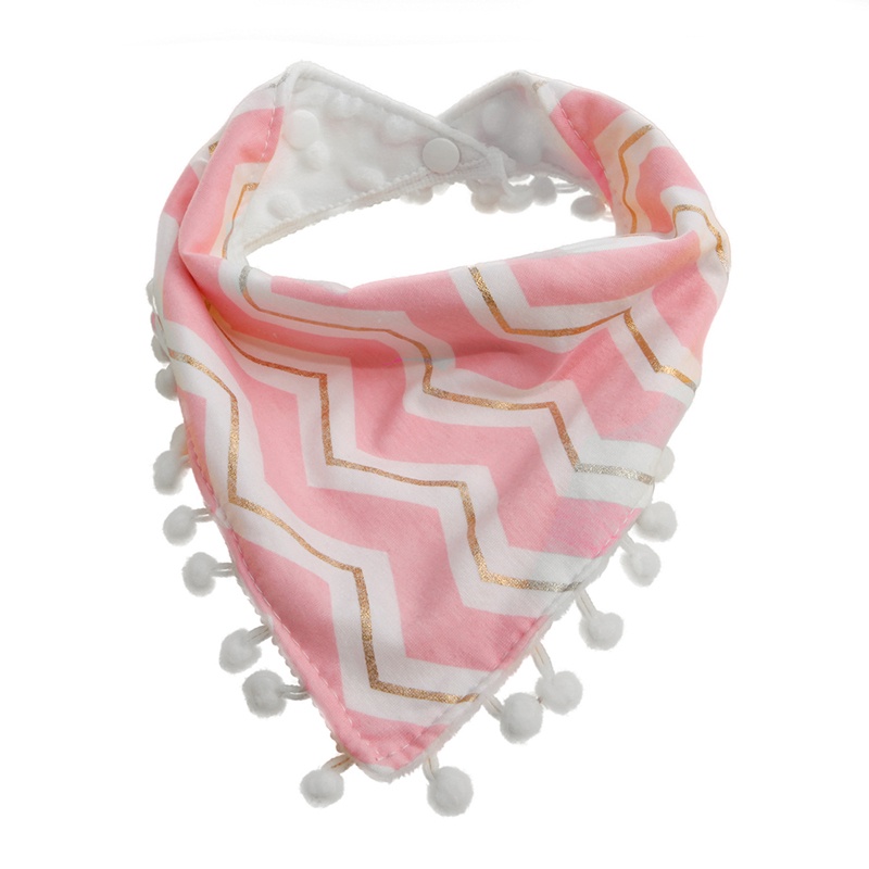 Khăn Yếm Vải Cotton Mềm Mại Tiện Dụng Cho Bé Tập Ăn