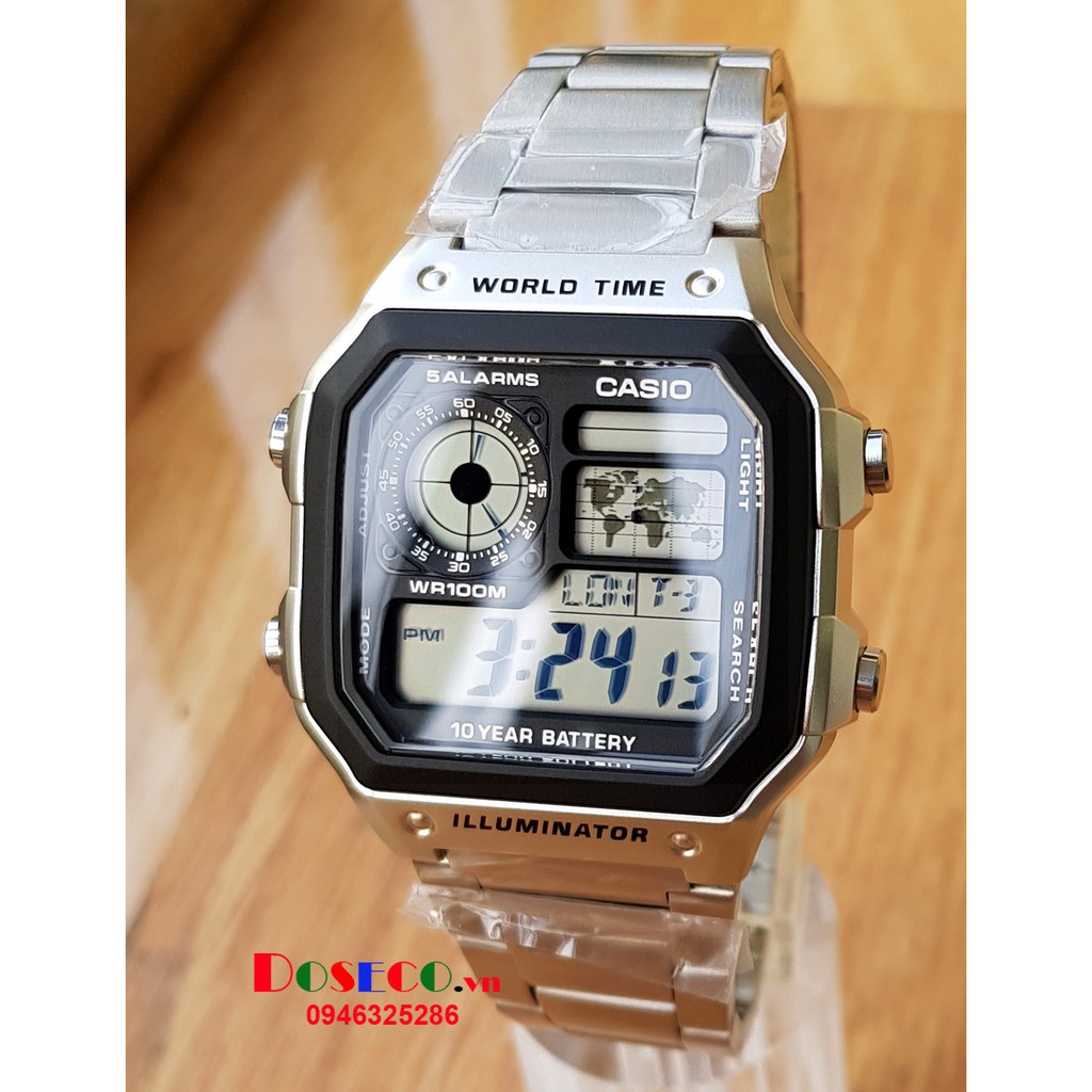 Đồng hồ nam Casio AE-1200WHD-1AVDF