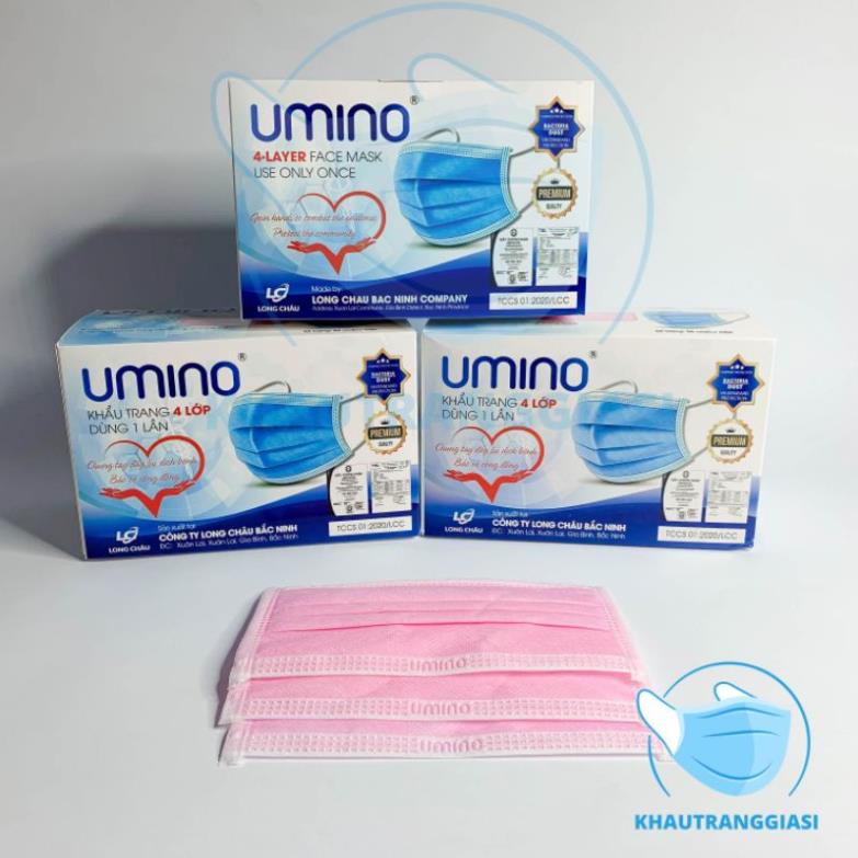 Khẩu trang 4 lớp màu hồng | BigBuy360 - bigbuy360.vn