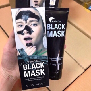 HOT Mặt nạ lột mụn bọc, mụn cám, mụn đầu đen Black Mask 120g