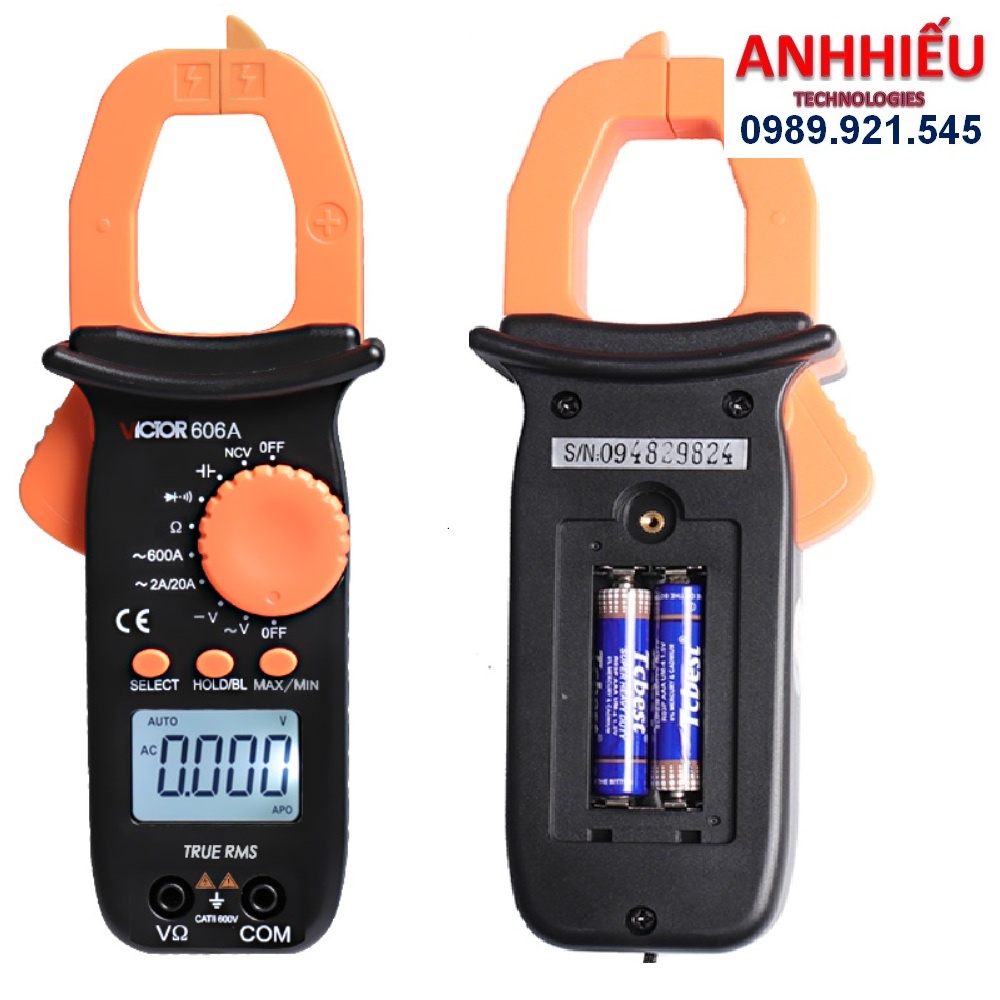 VICTOR VC-606A đồng hồ vạn năng Victor VC 606A