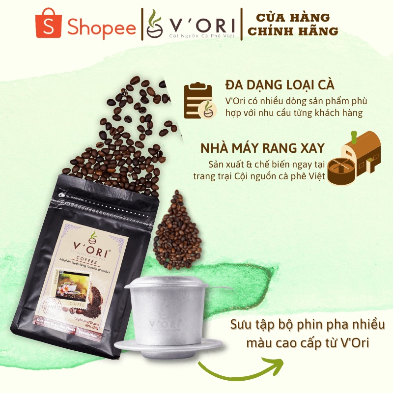 ️Cà Phê Nguyên Chất Pha Phin AMI 250gr