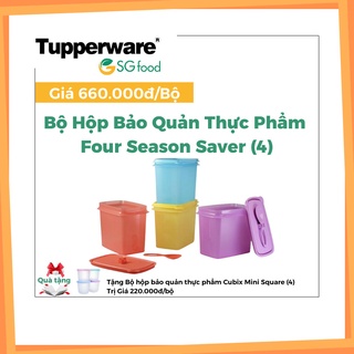 Bộ hộp nhựa đựng gia vị four season saver - tupperware