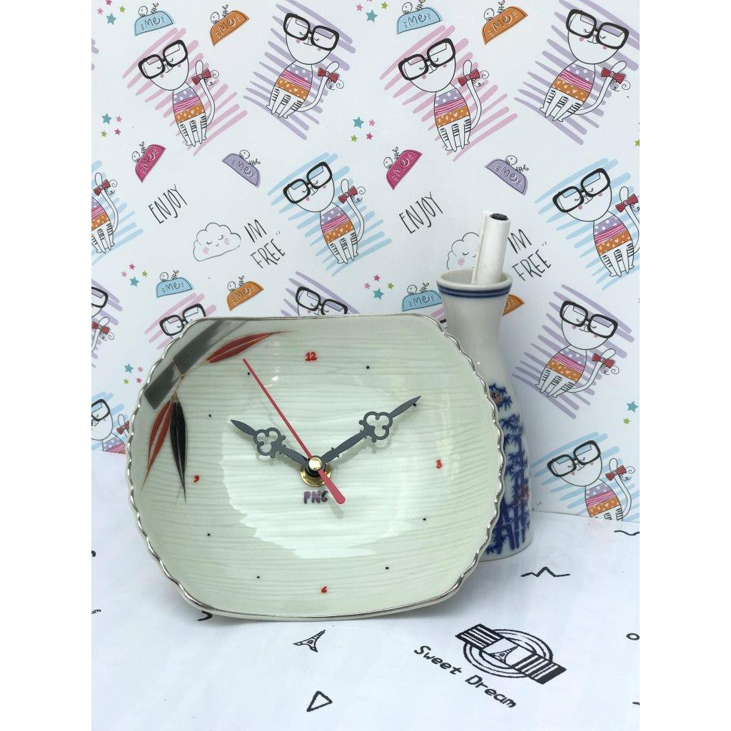Đống hồ gốm sứ M013 _ Quà lưu niệm _ Quà tặng