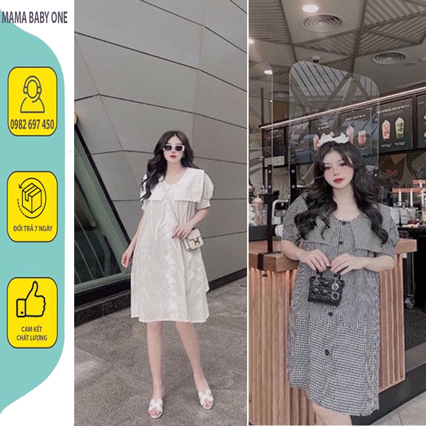 VÁY BẦU CÔNG SỞ MÙA HÈ - ĐẦM BẦU THIẾT KỂ TRẺ TRUNG NĂNG ĐỘNG. ĐI LÀM, CHƠI, DỰ TIÊC LỊCH SỰ SANG TRỌNG V-11.