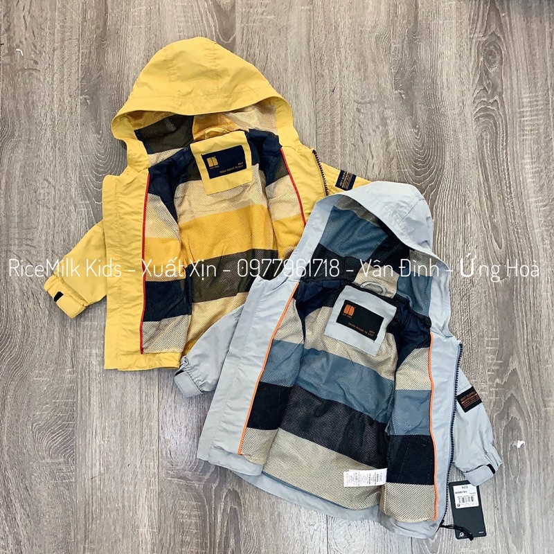 Áo khoác kaki chống thấm nước Next xuất dư xịn