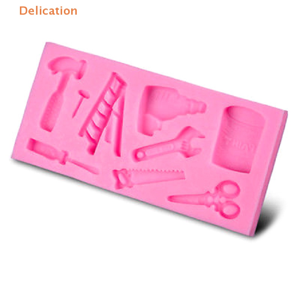 Khuôn Silicone Làm Bánh Hình Dụng Cụ Sửa Chữa DIY