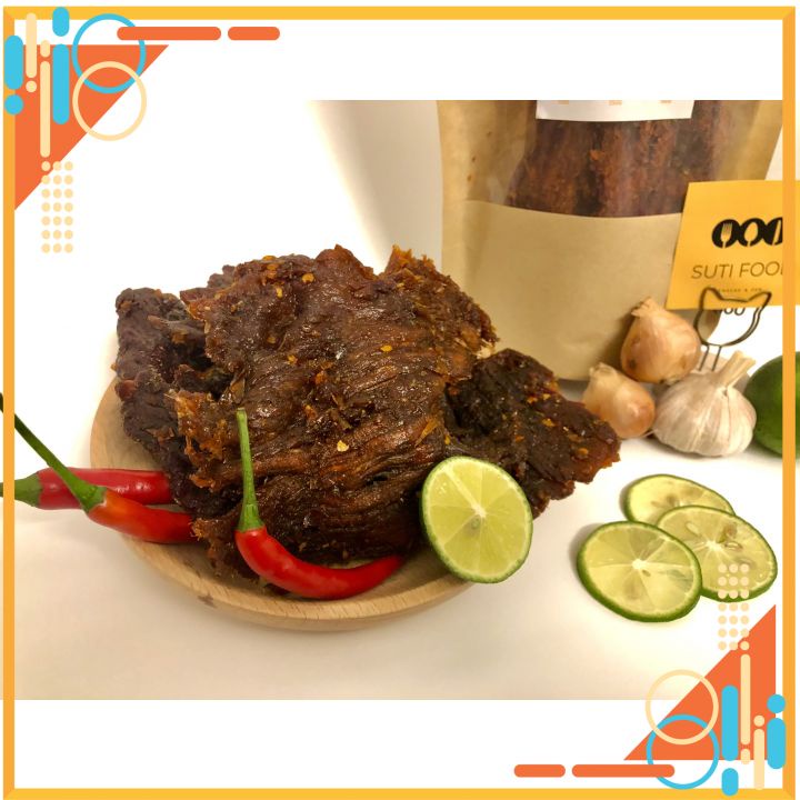 [250G] KHÔ BÒ SỐT CHANH DÂY MẬT ONG ( SUTIFOOD)Loại 1 - Thơm Ngon Chuẩn Vị - ATVSTP