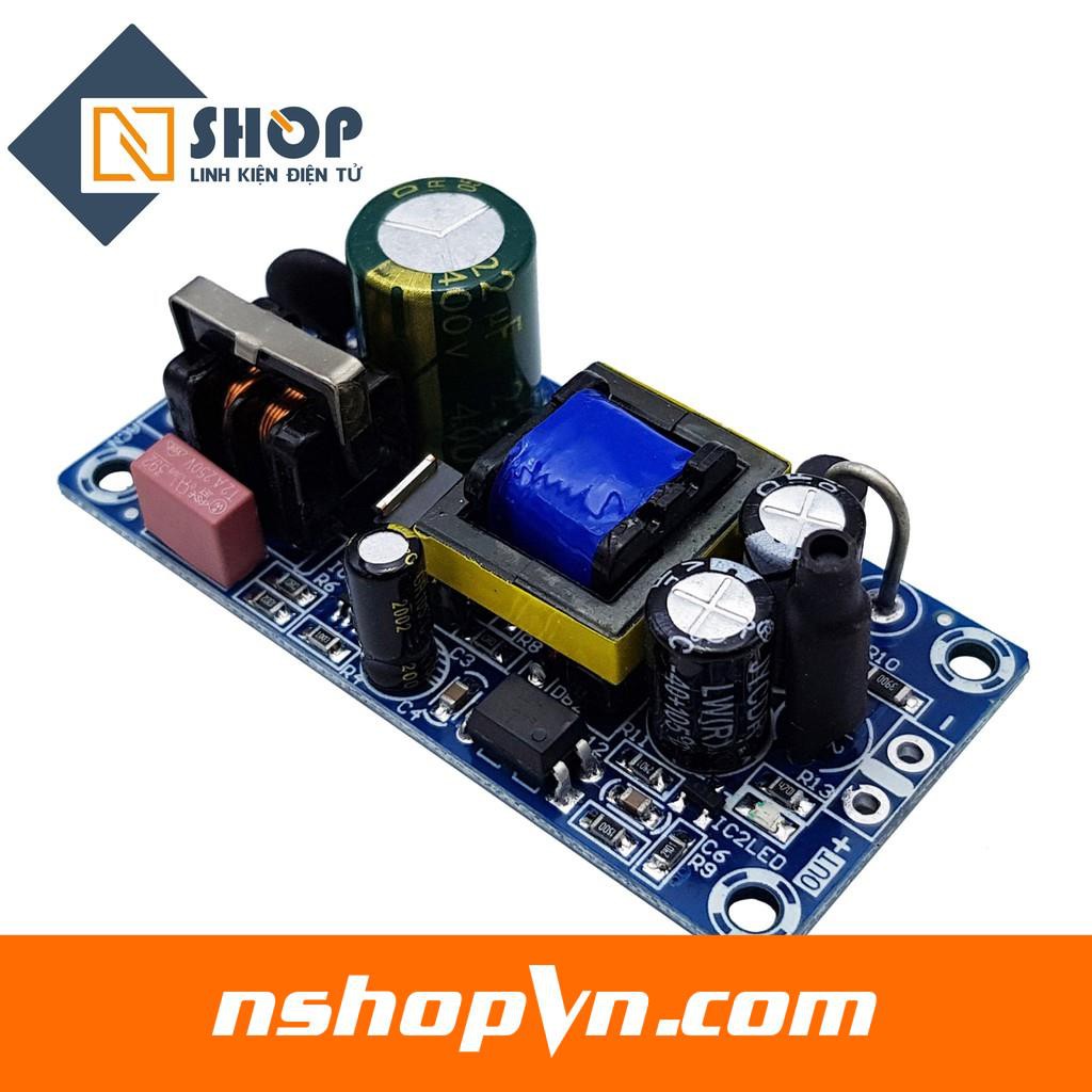 Module nguồn 5V 2A hạ điện 220V xuống 5V chất lượng cao bảo vệ quá nhiệt độ. bảo vệ quá tải, bảo vệ ngắn mạch