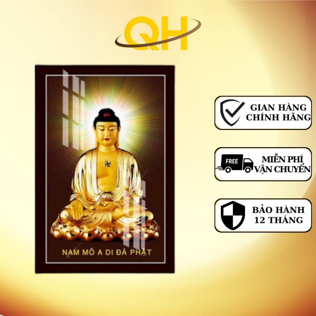 Tranh gỗ tráng gương treo tường thegioiquatangqh.vn, chủ đề phạt giáo treo phòng khách, phòng thờ