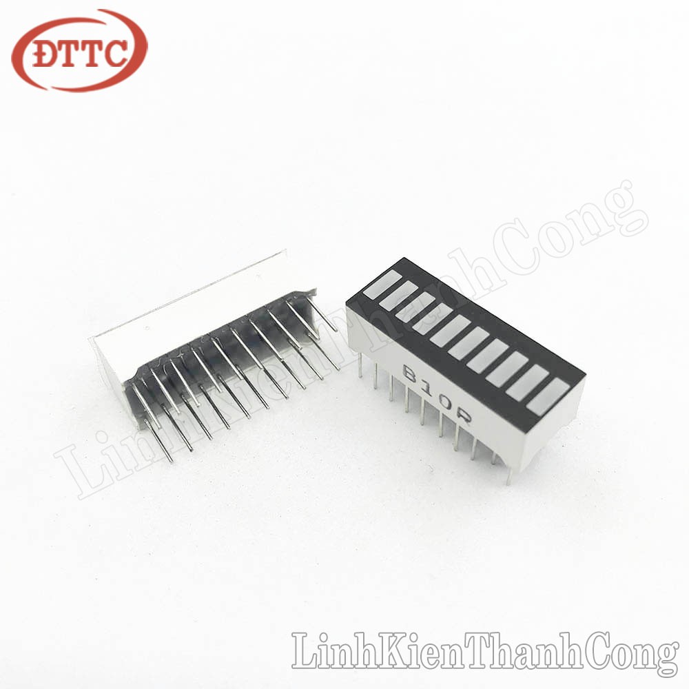 Led 10 thanh - led báo dung lượng pin màu đỏ 20 chân