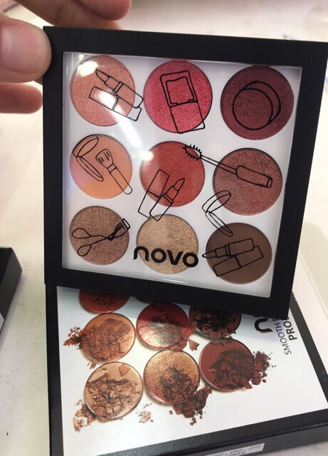 Phấn mắt Novo chính hãng màu siêu đẹp hạt phấn cao cấp