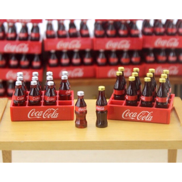 Mô hinh kết nước ngọt coca cola , pepsi