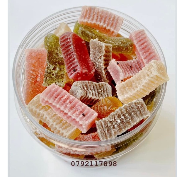 MỨT RONG SỤN ÍT NGỌT DẺO LOWCARB/DAS/KETO ĂN KIÊNG GIẢM CÂN