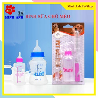 Bình Sữa Cho Chó Mèo Sơ Sinh - 60ML VÀ 150ML