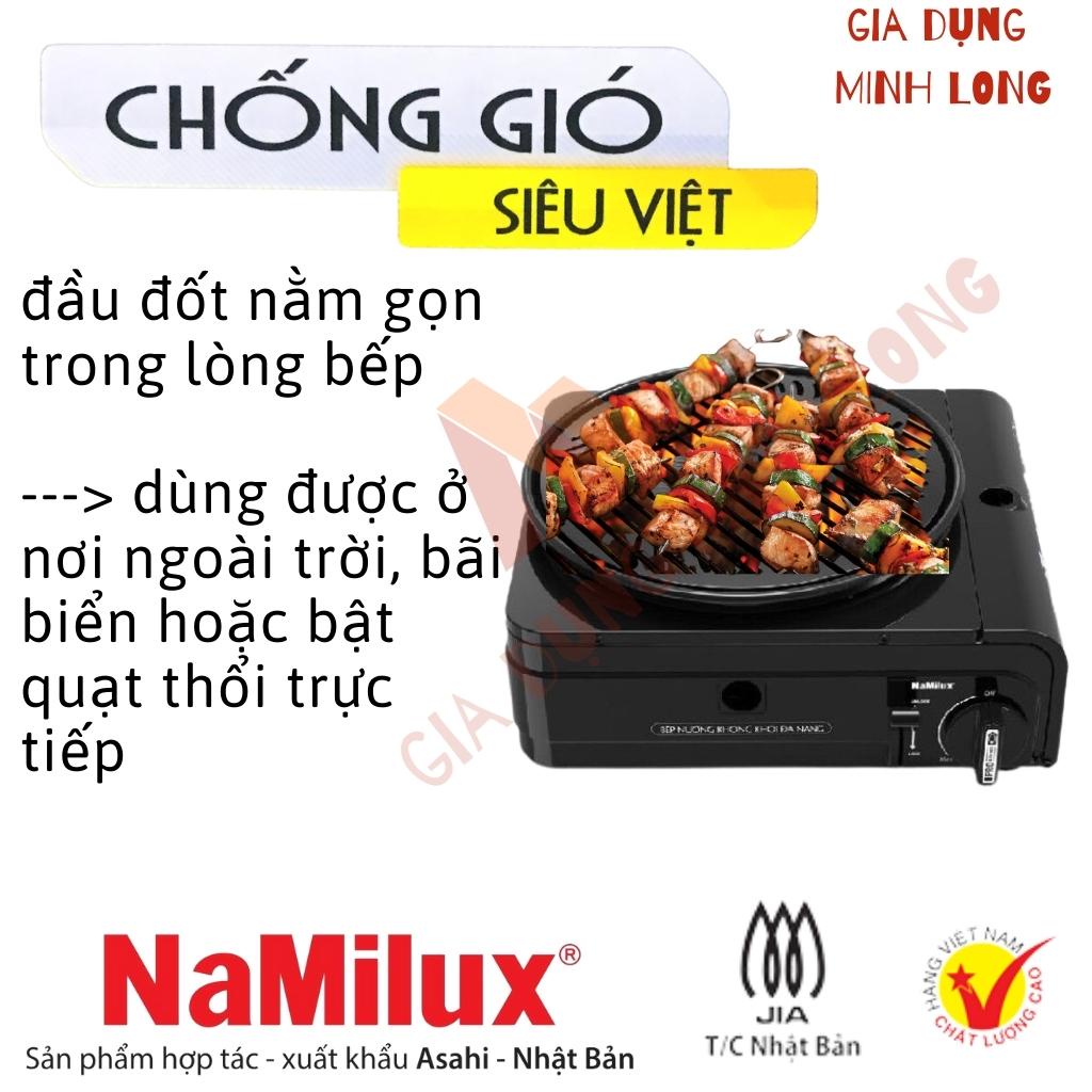 Bếp nướng BBQ, nấu lẩu không khói đa năng chính hãng NaMilux thương hiệu liên doanh