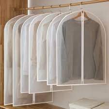 SET 5 TÚI bọc quần áo treo tủ chống bụi , túi bọc trùm quần áo loại dày, có khóa, chống thấm _TB
