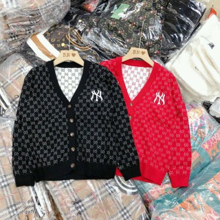 ÁO KHOÁC LEN ĐỎ ĐEN