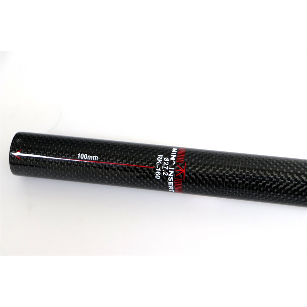 Thanh cố định yên xe đạp bằng sợi Carbon nhẹ phiên bản 3K