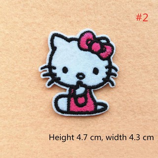 Sticker ủi thêu hình Hello Kitty
