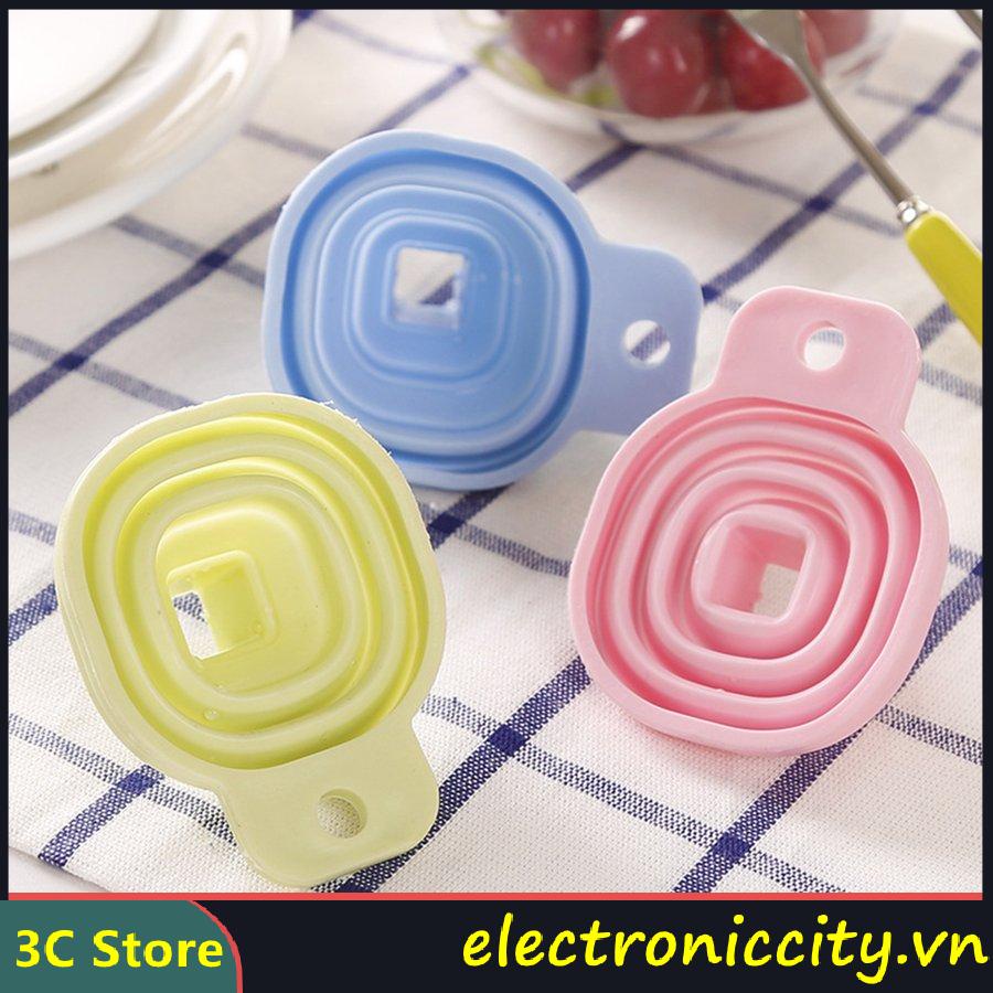 3 phễu rót dung dịch gấp gọn tiện dụng cho nhà bếp