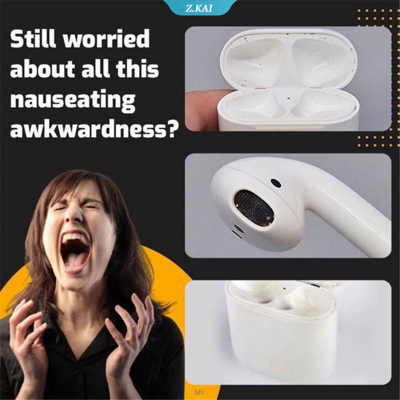 Bút vệ sinh tai nghe bluetooth Bộ bút làm sạch bền bỉ Hộp sạc tai nghe không dây eirpods Bàn chải làm sạch hộp sạc làm sạch sâu Làm sạch sâu